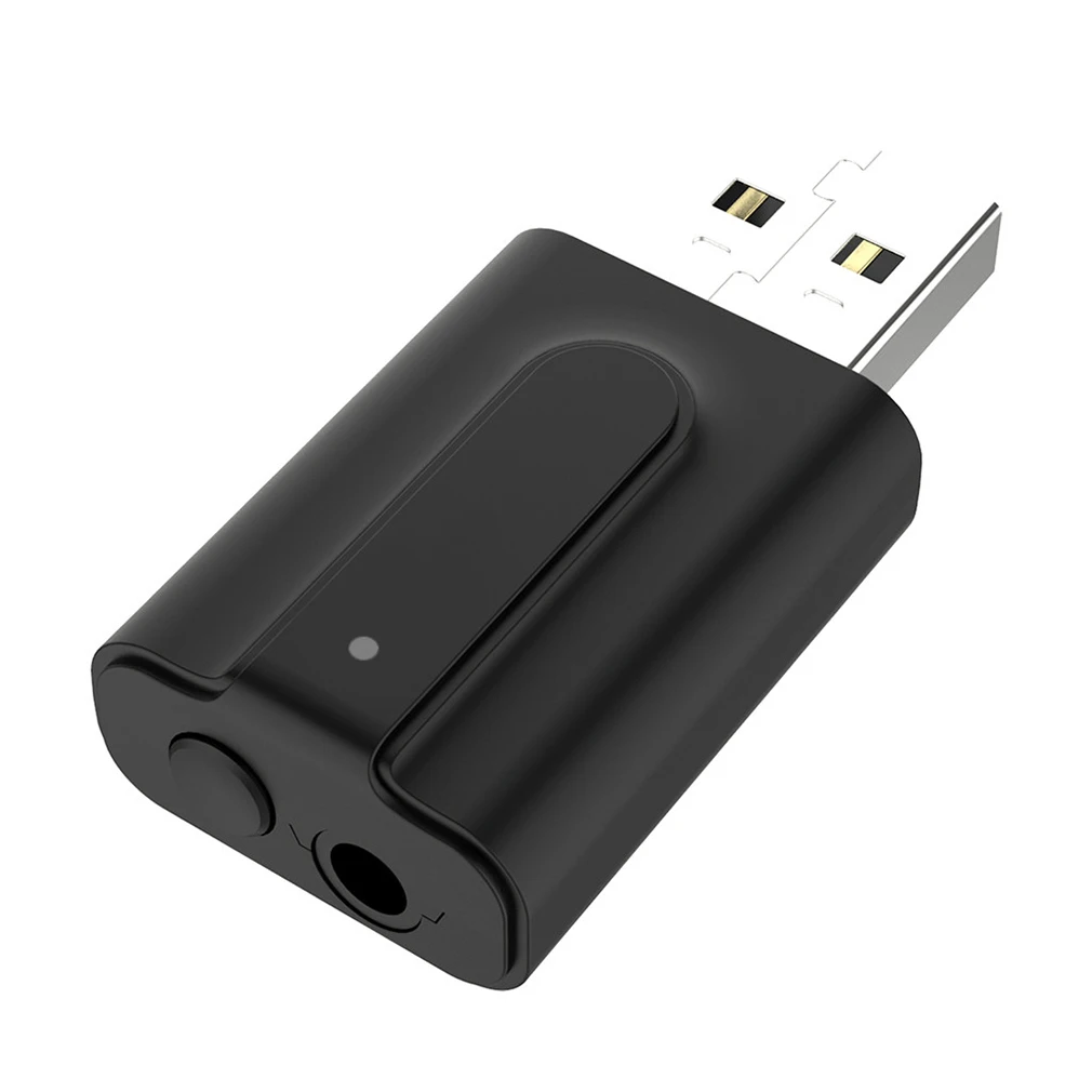 SOONHUA 2в1 USB BT 5,0 аудио приемник передатчик 3,5 мм стерео аудио адаптер Plug And Play с аудио кабелем