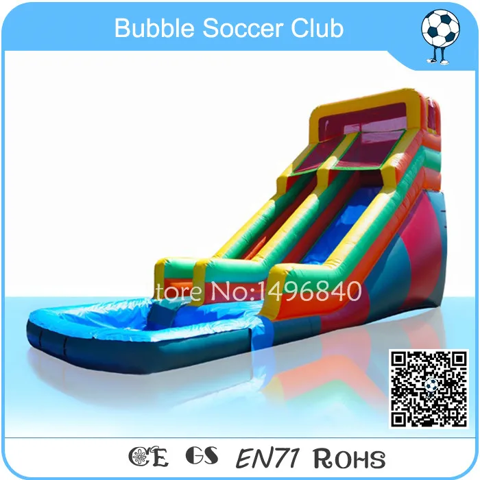 Free Shipping Giant Inflatable Water Slide For Adult Used Swimming Pool