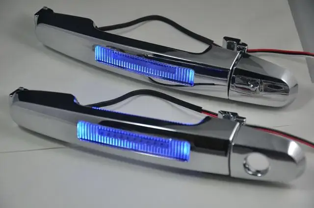 

For Toyota Corolla 2005-2013 Year Plating Door Handle With LED Light