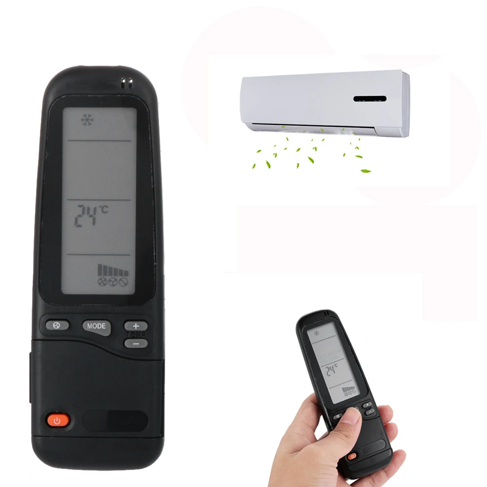 

New Arrival Air Remote Control Black Air Conditioner Remote Controller For Airwell Electra RC-3 RC-4 RC-7 WMZ 12ST