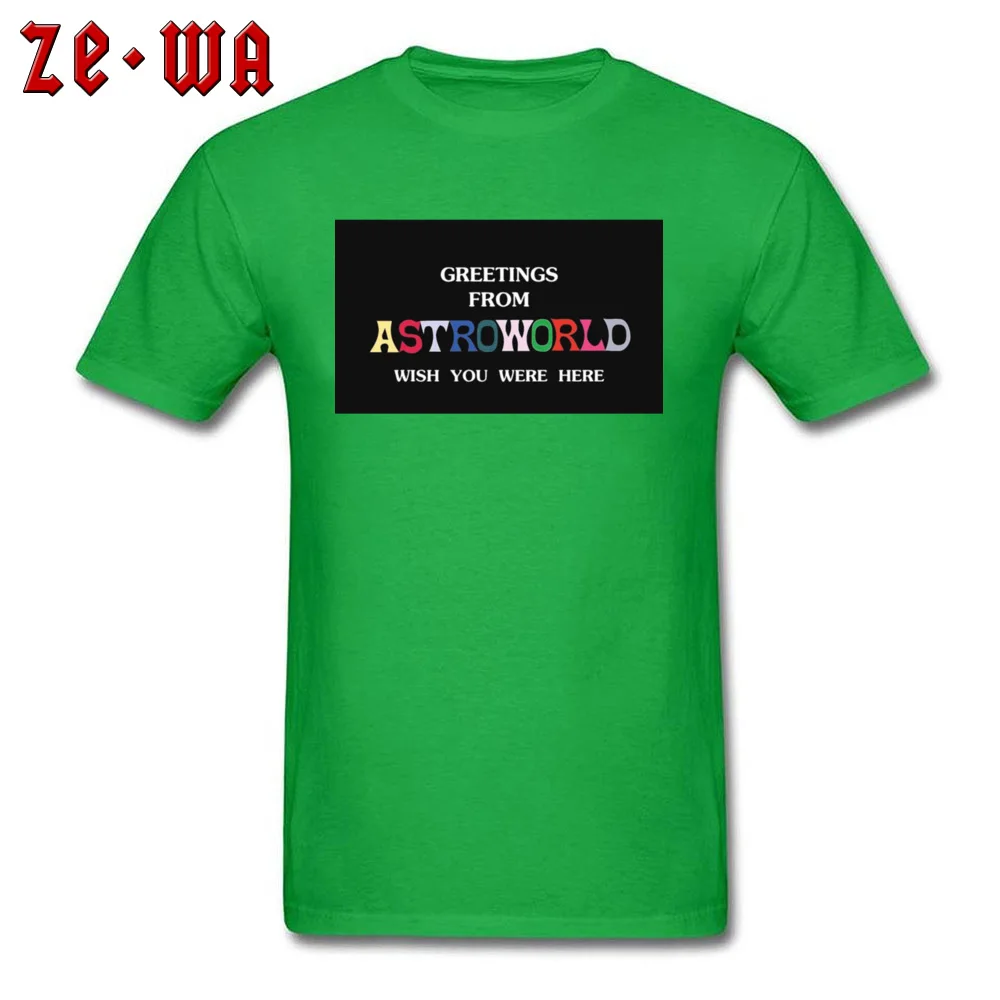 Tops Tees Astroworld -7447 Labor Day Slim Fit Design Short Sleeve Pure Cotton Crewneck Men T Shirts Design Top T-shirts Astroworld -7447 green