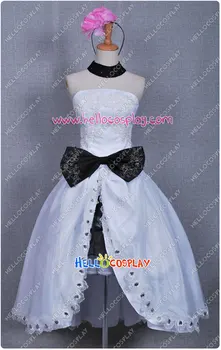 

Vocaloid 2 Cosplay Meiko White Dress H008