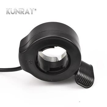 

Five Star Electric Scooter E Bicycle Thumb Throttle Lest Right Universal OutPut Voltage 0.8-4.2V Without Hnadlebar Ebike Part