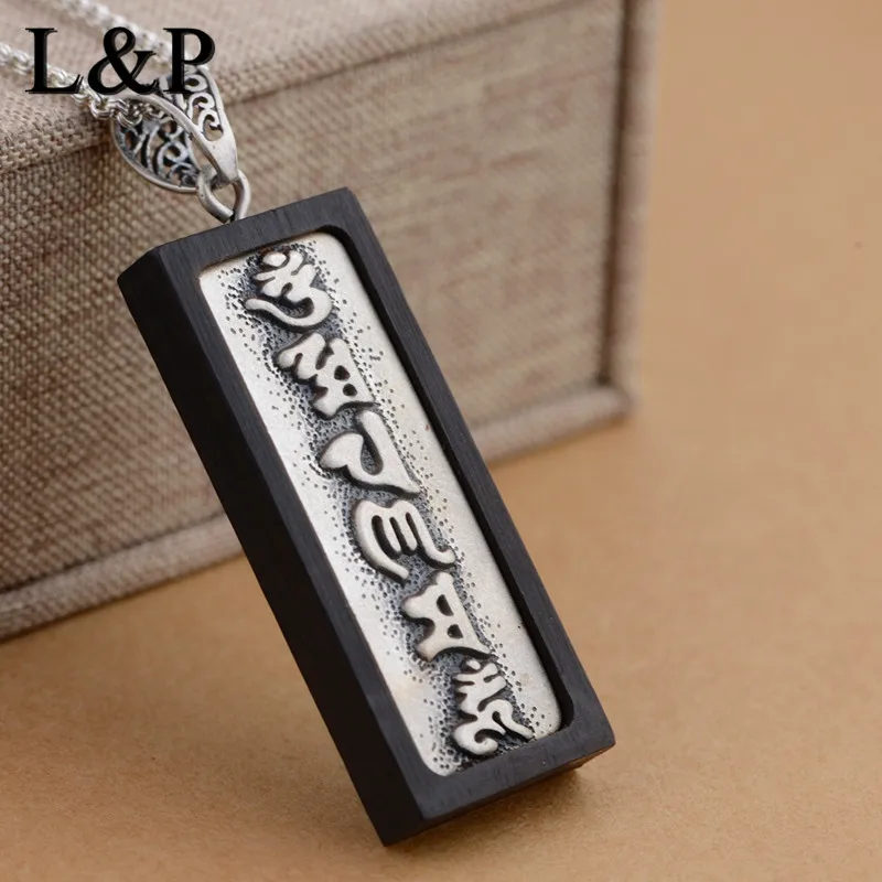 L &amp P Mantra 100% серебряные подвески для женщин этнический стиль ручная работа 925