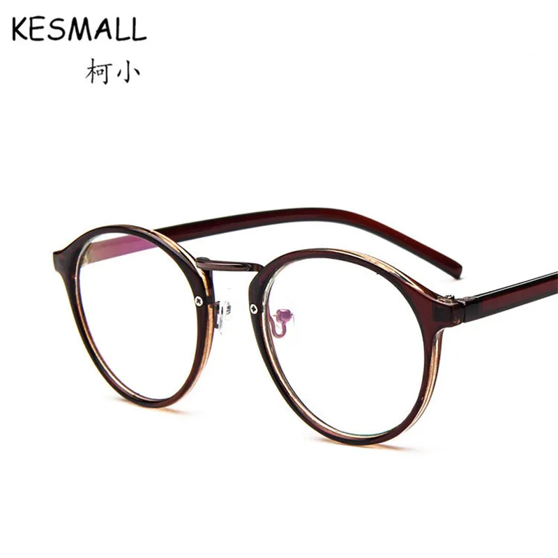 2017 Retro Optical Glasses Frame Women Men Glasses Frames Leopard Flower Design Ladies Fashion Eyeglasses Frame