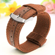 Военный армейский нейлоновый ремешок для наручных часов 18 мм 20 мм 22 мм 24 мм сменный спортивный ремешок аксессуары для часов