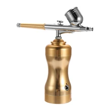 Красивый корпус Аэрограф набор маленький распылитель пистолет дозатор набор воздушных компрессоров для искусства Татуировка-картина торт Спрей модель