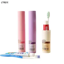 CTREE 1 шт. домашняя Утилита Портативный Путешествия зубная паста держатель чашки для зубной щетки крышка чехол бытовой открытый ребенок ванная комната Tumblers C781