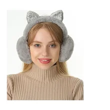 NEW cosplay girls Cute Ears Plush fur Earmuffs Comfortable Warm Earmuff women Winter Outdoor Protect Ears Winter Accessories