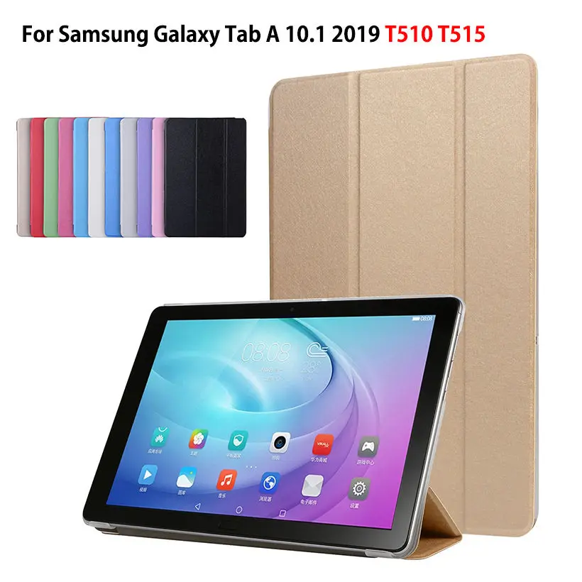 Чехол для samsung Galaxy Tab A 10,1 T510 T515 SM-T510 SM-T515 чехол для планшета из искусственной кожи откидной складной чехол-книжка