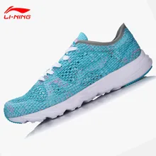 Li-Ning женские кроссовки для бега, светильник, легкие текстильные дышащие Спортивные кроссовки ARBM018