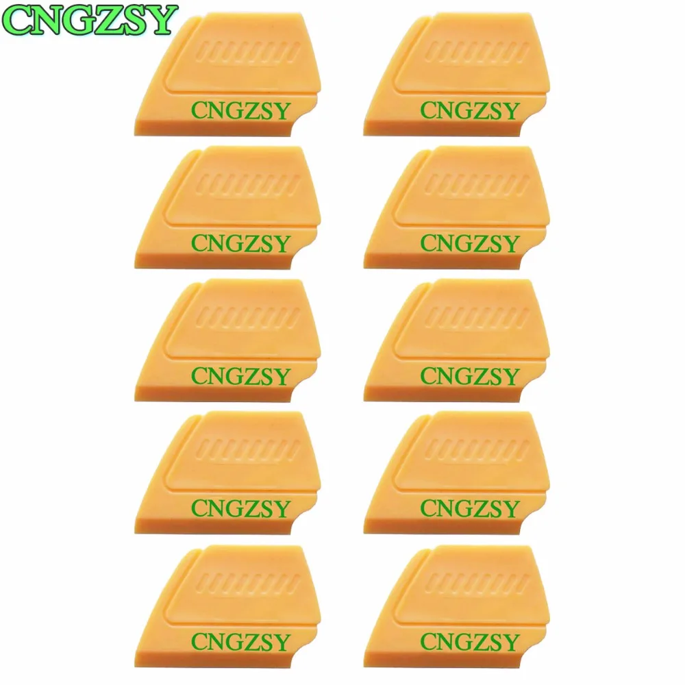 

CNGZSY 10pcs Mini Squeegee Mobile Screen Protector Auto Wrapping Scraper Corner Knife Sticker Decals Window Tinting Tools 10A14