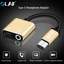 2 в 1 Тип C до 3,5 мм разъем для зарядки наушников конвертер usb type-C аудио адаптер для huawei mate 20 Pro samsung S9 type C телефонов
