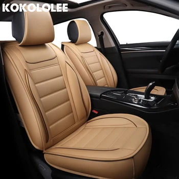 

kokololee pu Leather Car Seat Covers for renault mazda cx-5 qashqai j10 jimny mitsubishi lancer 10 rx 460 Automotive seat cover