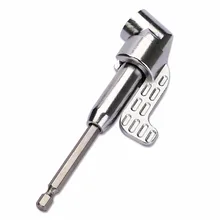 1/4 Inch 105 Degree Hex Shank Screwdriver Angled Bit Holder Power Drill Tool
