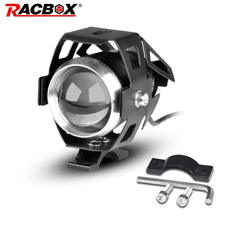 

125W LED Motorcycle Headlight Motorbike 3000LM Upper Low Beam & Flash With CREE LED Chips U5 LED Fog Spot Head Bulb Light Lamp