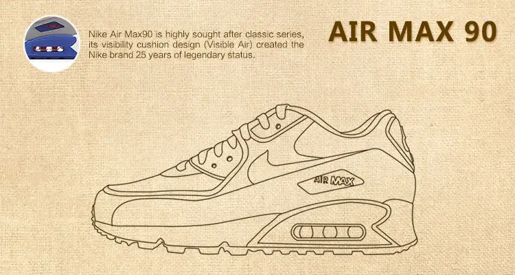 Новое поступление NIKE AIR MAX 90 ESSENTIAL Для мужчин, прямые поставки от производителя