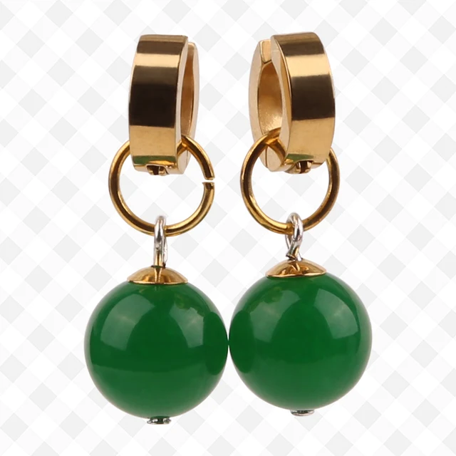 Black Goku Earrings Potara Free Shipping Worldwide