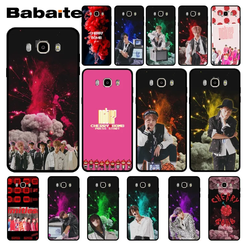 

Babaite NCT Bands kpop Pattern TPU Soft Phone Accessories Cell Phone Case for samsung j7 2017 j8 j6 j2pro note8 note9 case coque