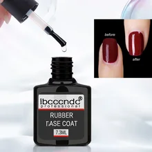 1 шт Профессиональный четкий лак для ногтей для женщин Быстросохнущий высококачественный бренд 7,3 мл верхнее Базовое покрытие лак для ногтей прозрачная; Нейл-арт