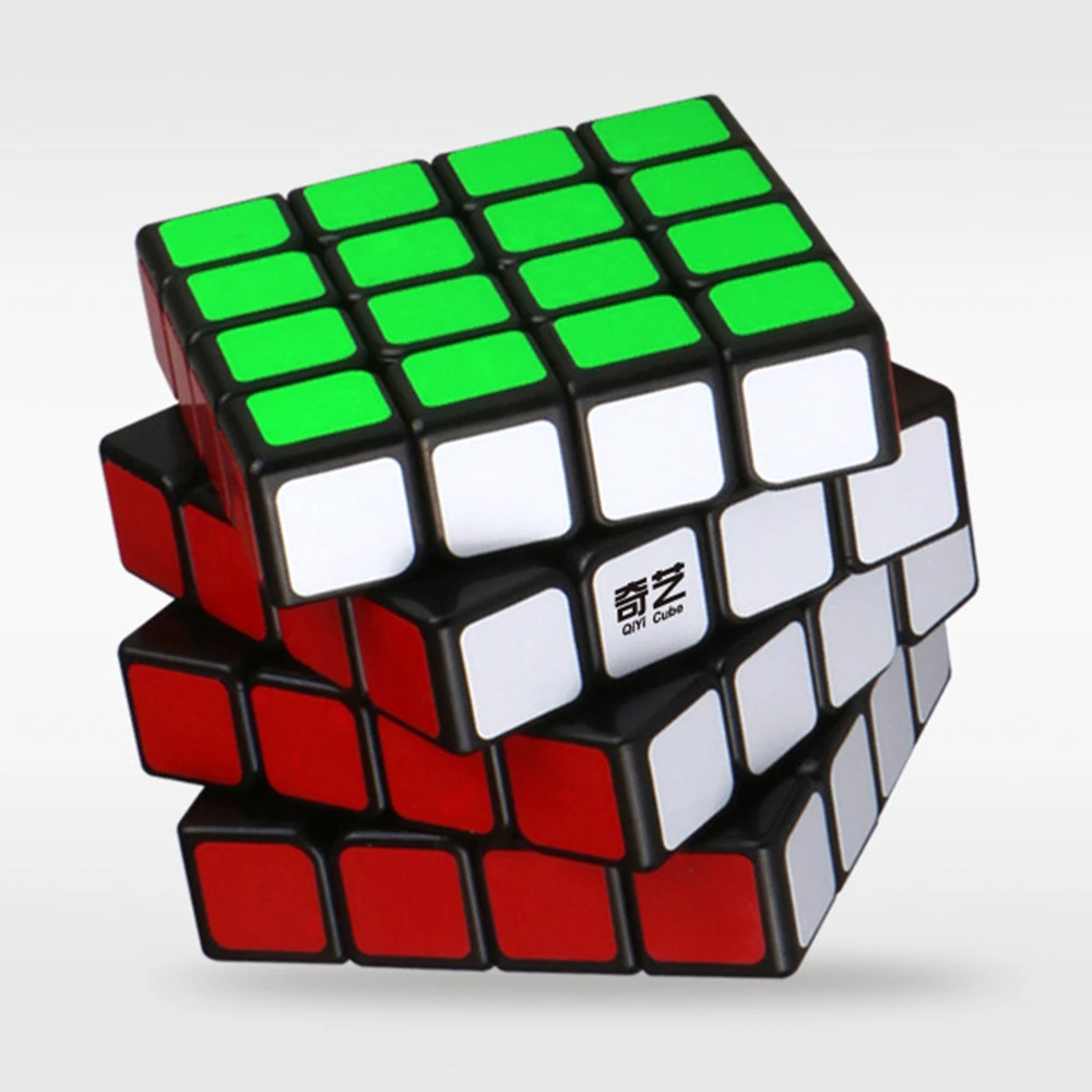 Qiyi MoFangGe Ци Юань 4x4 Magic Cube Скорость игра-головоломка кубики обучающие игрушки для детей Рождественский подарок