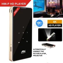 H96-P projetor 4k dlp projetor ansi lumen mini android bolso h96 projetor wifi 2.4g & 5g 2g 16g amlogic s905 bt4.0 teatro
