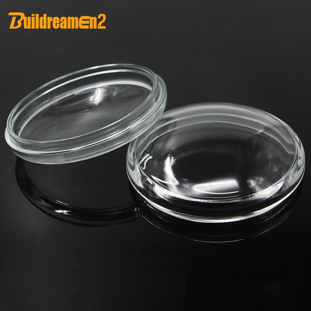 

Buildreamen2 90mm Diameter Round Car External Fog Light Cover Transparent Glass Lens For Porsche Cayenne 955 2002-2015