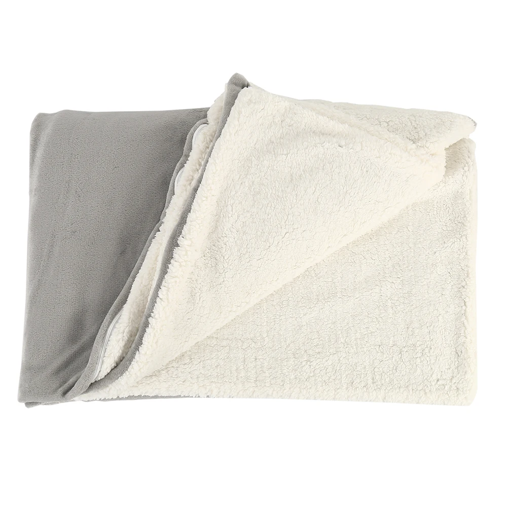 Двухслойное одеяло толстое мягкое пледы на диван кровать самолет путешествия пледы домашний текстиль для взрослых