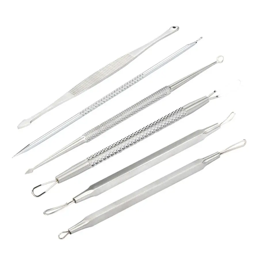 Buy 6Pcs Stainless Facial Acne Spot Pimple Remover