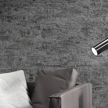 Ретро ностальгические 3D однотонные цементные серые обои ПВХ водонепроницаемые скандинавские обои для гостиной магазина одежды Домашний декор рулон