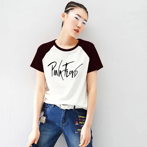 600PX Raglan Short Sleeve T-shirt pink 1