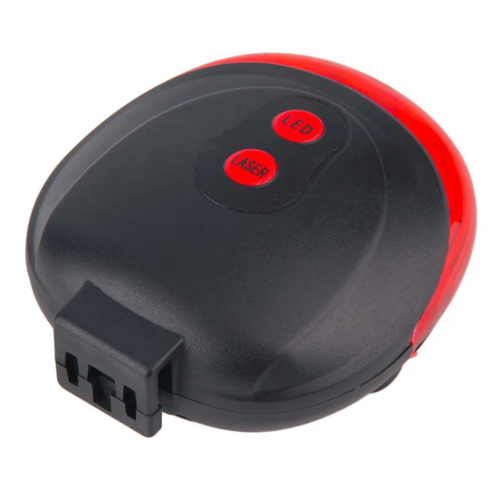Best Hot 5 LED Ultra Bright Laser Beam MTB Mountain Bicycle Bike Cycling Rear Tail Warning Lamp Light Bike Accessories 9