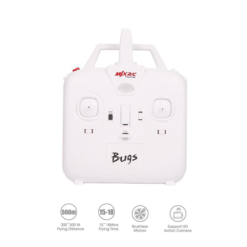 

Original MJX B3 Transmitter 2.4GHz 4CH Transmitter for MJX B3 Bugs 3 RC Quadcopter Racing Drone RTF