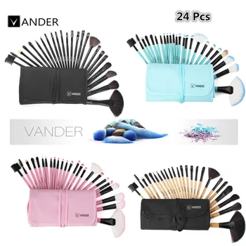 

VANDER 24/32pcs Makeup Brushes Set Pro Cosmetic Eyebrow Foundation Shadow Kabuki Make Up Tools Kits & Pouch Bag pincel maquiagem