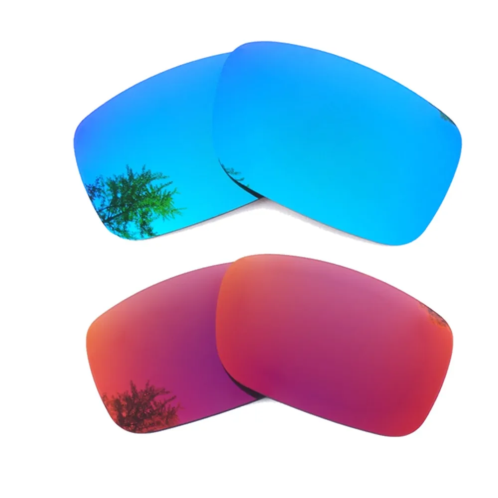 

Ice Blue Mirrored & Midnight Sun Mirrored Polarized Replacement Lenses for X Squared Frame 100% UVA & UVB