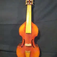 Барокко Стиль SONG Maestro 6 strings1" неstate Frets Trebles viola da gamba9467