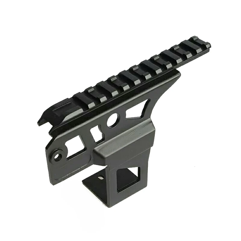 الصيد ak 47 ak 74 ris السكك الجانب الأمامي العلوي المصباح ليزر نقطة البصر نطاق جبل استقبال