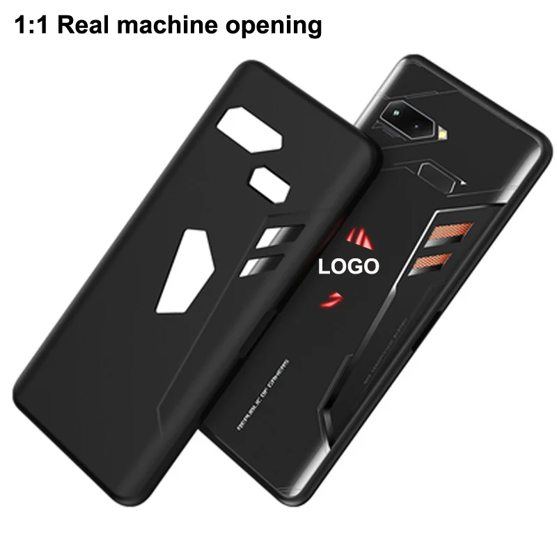 Мягкий силиконовый чехол для ASUS ROG Phone ZS600KL Z01QD полноэкранная черная пленка из