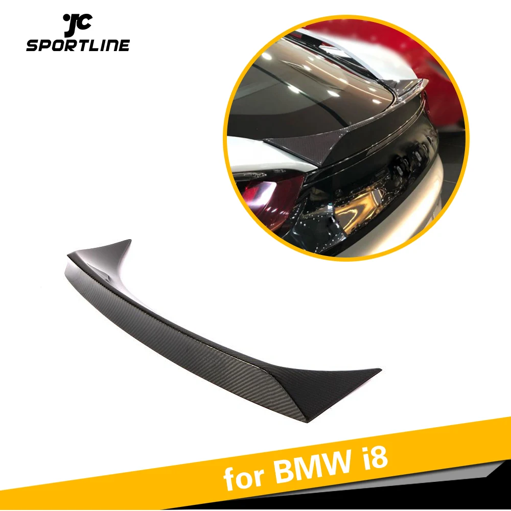 

Carbon Fiber Rear Trunk Spoiler Boot Lip Wing for BMW i8 2014 - 2018