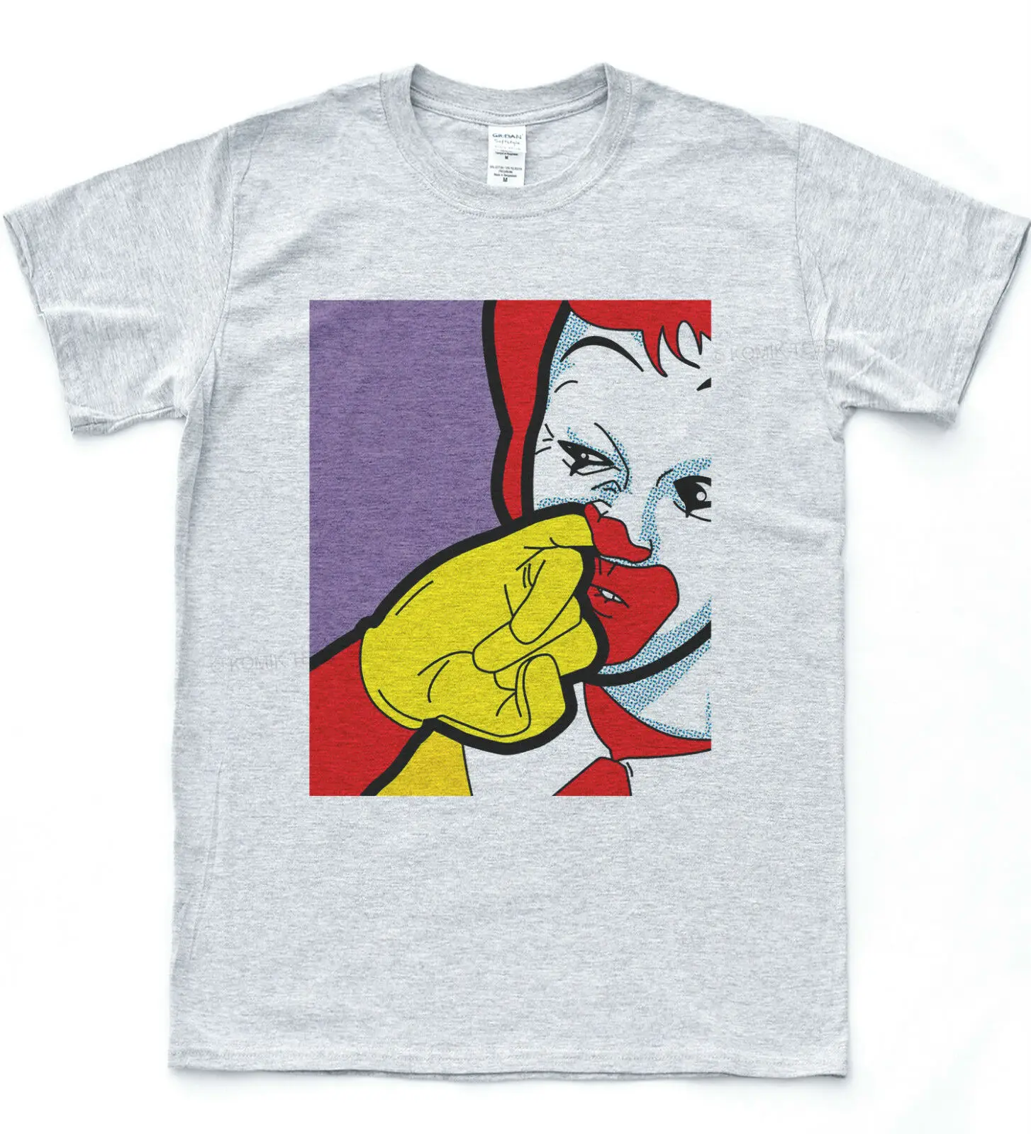 Рональд маккбургер Дональд поп художественная безрукавка забавная футболка с буггером хипстер Инди Топ
