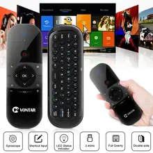 2 4G Wireless Air Mouse Keyboard 6 Axis Motion Sense IR Learning Remote Control USB Receiver