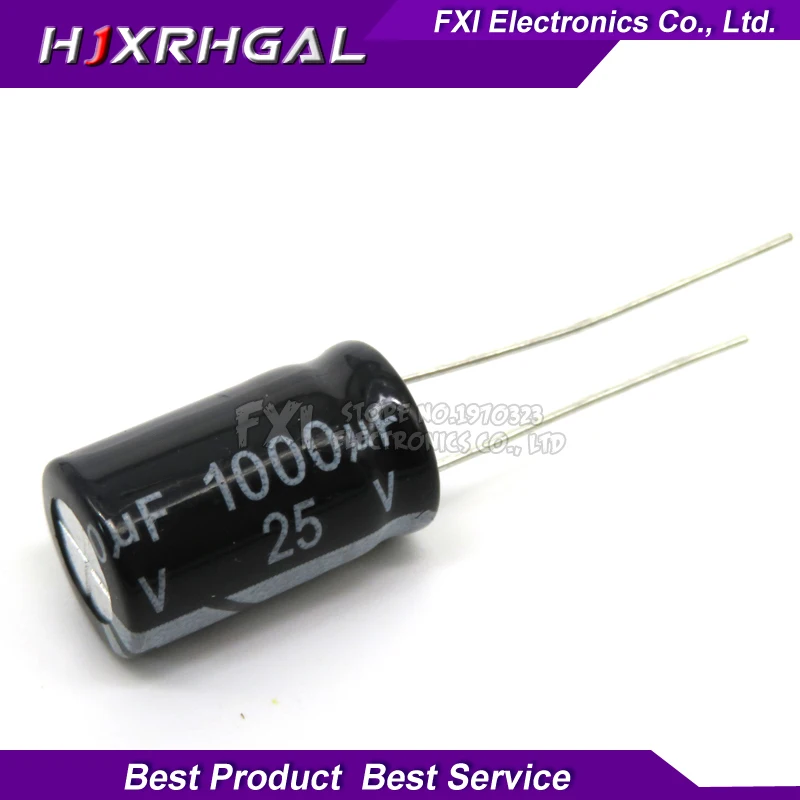 

20PCS 25V1000UF 10*17mm 1000UF 25V 17*10 Electrolytic capacitor New original