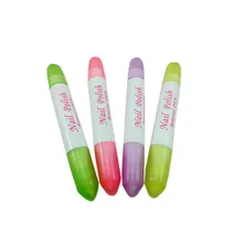 2 шт Профессиональный маникюр коррекции ошибок кисточка для дизайна ногтей жидкость для снятия лака ручка разные цвета