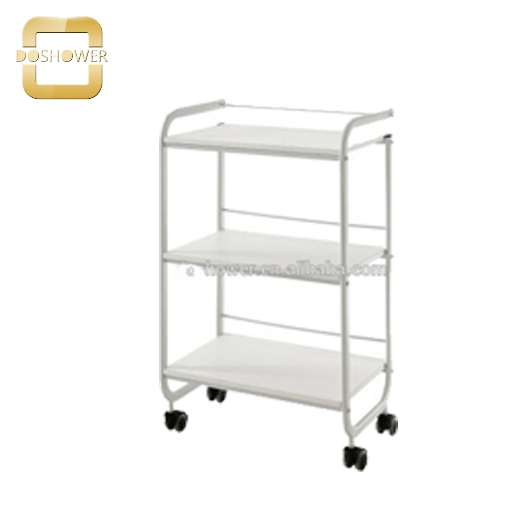 

Doshower Antique hair salon manicure pedicure equipment with trolly