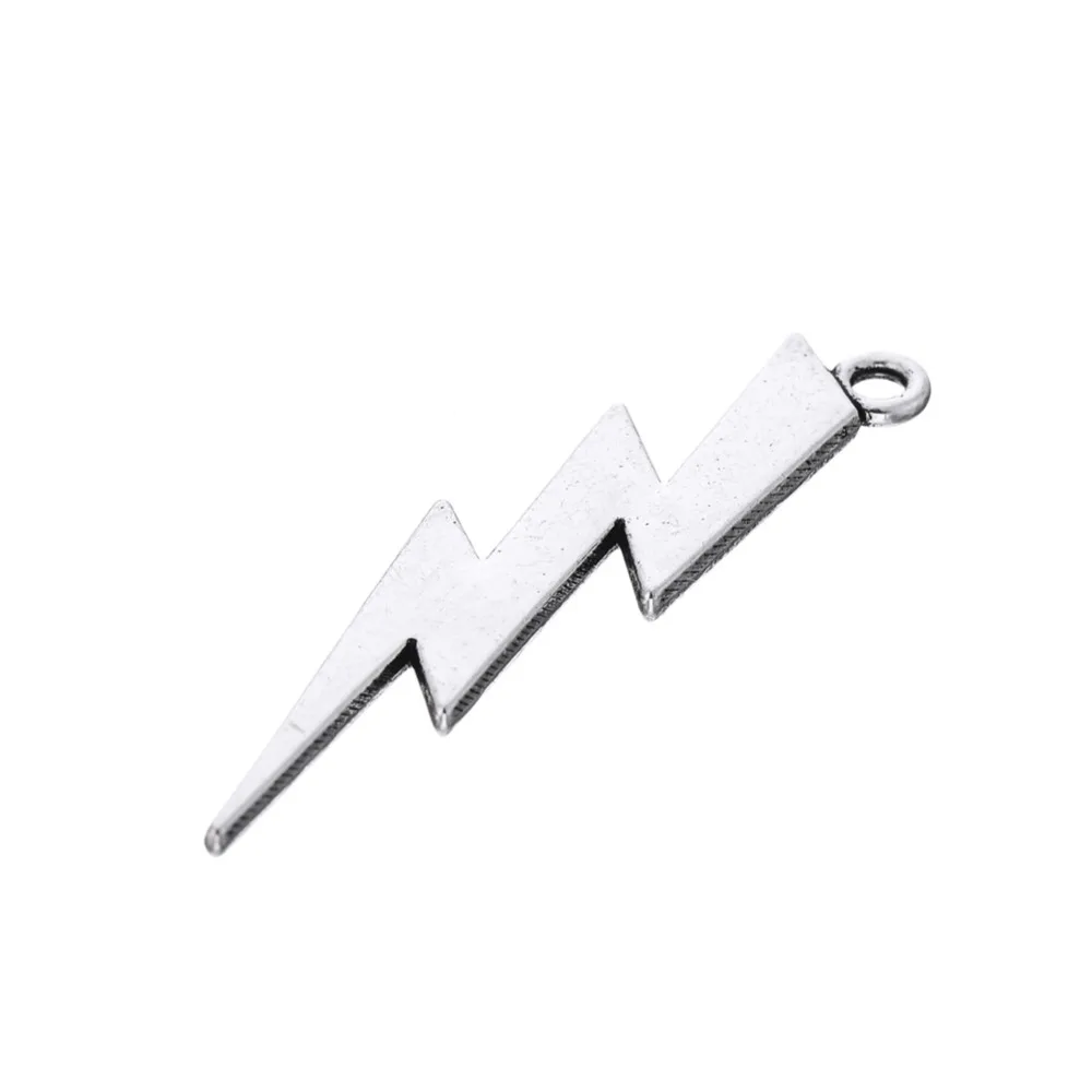 Myshape-Jewelry-New-2017-Antique-Silver-Plated-HP-Lightning-Bolt-Charms-Wholesale-10pcs-Bracelet-Making-Jewelry (2)