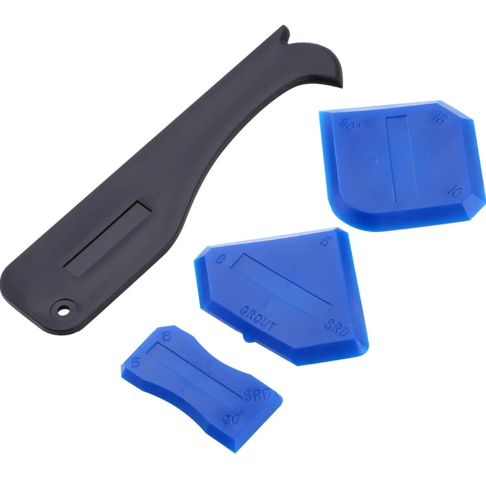

High Quality 4pcs Sealant Tool Caulking Tool Kit Caulking Scraper Caulking Buddy