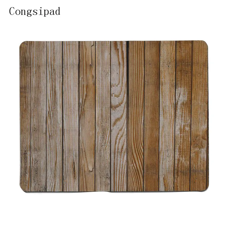 Congsipad, комфортный коврик для мыши из древесины, игровой коврик для мыши, размер для 30x60 см и 30x90 см, игровые коврики для мыши - Цвет: Not LockEdge20x25cm