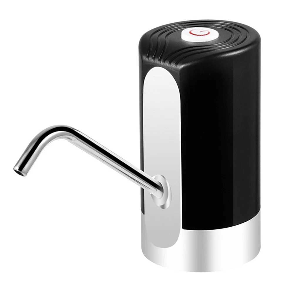 Быстрый Электрический водяной насос, автоматический дозатор для дома и офиса, переключатель для питьевой бутылки, насос - Цвет: Черный