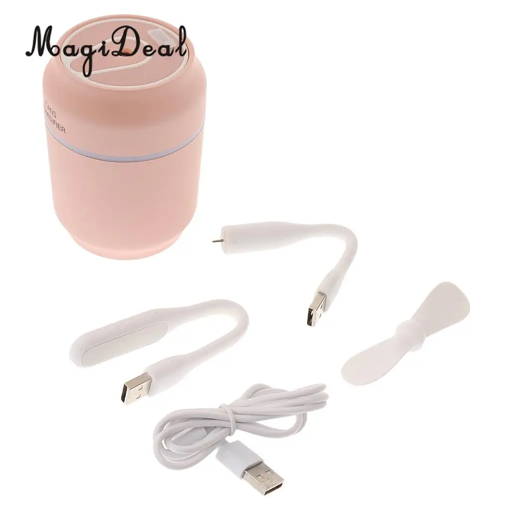 MagiDeal Small Personal Humidifier Essential Oil Aromatherapy Diffuser Black
