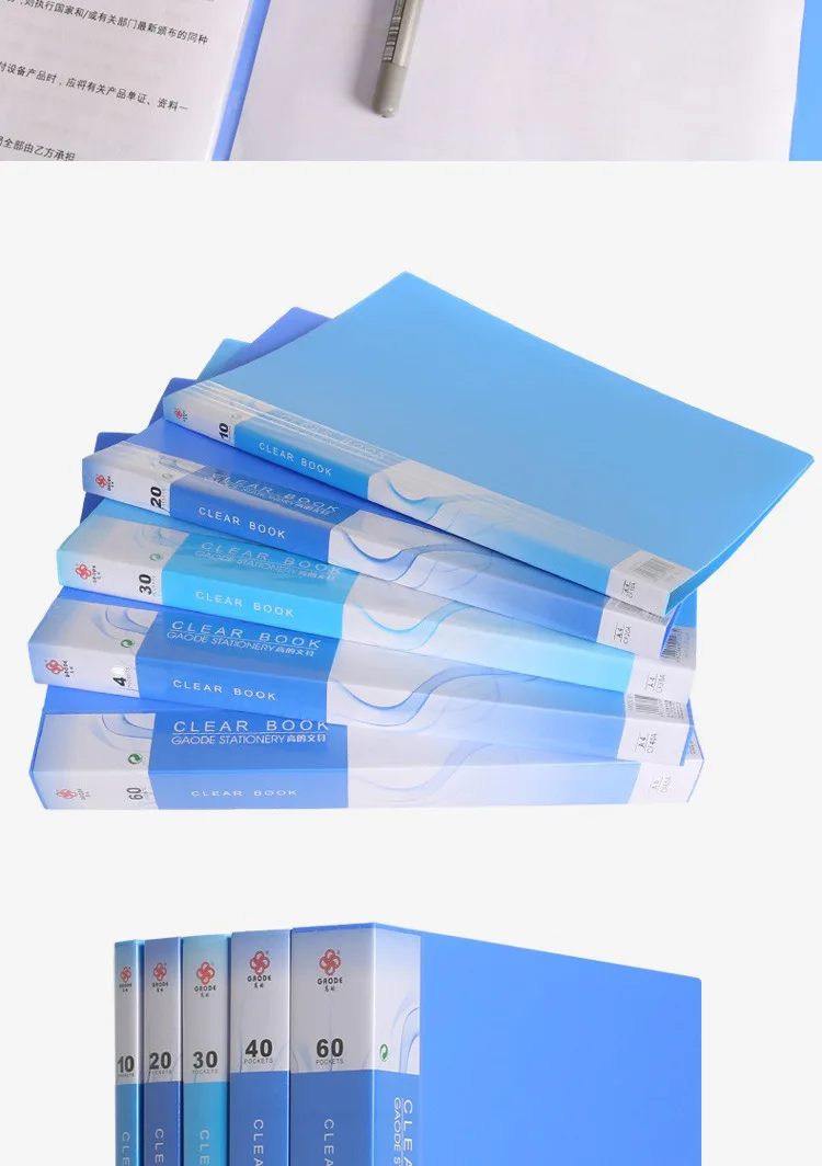 Конфетный цвет водонепроницаемый многослойный A4 файл папка Чехол Органайзер для документов сумка настольная бумага клип дисплей книга брошюра коробка